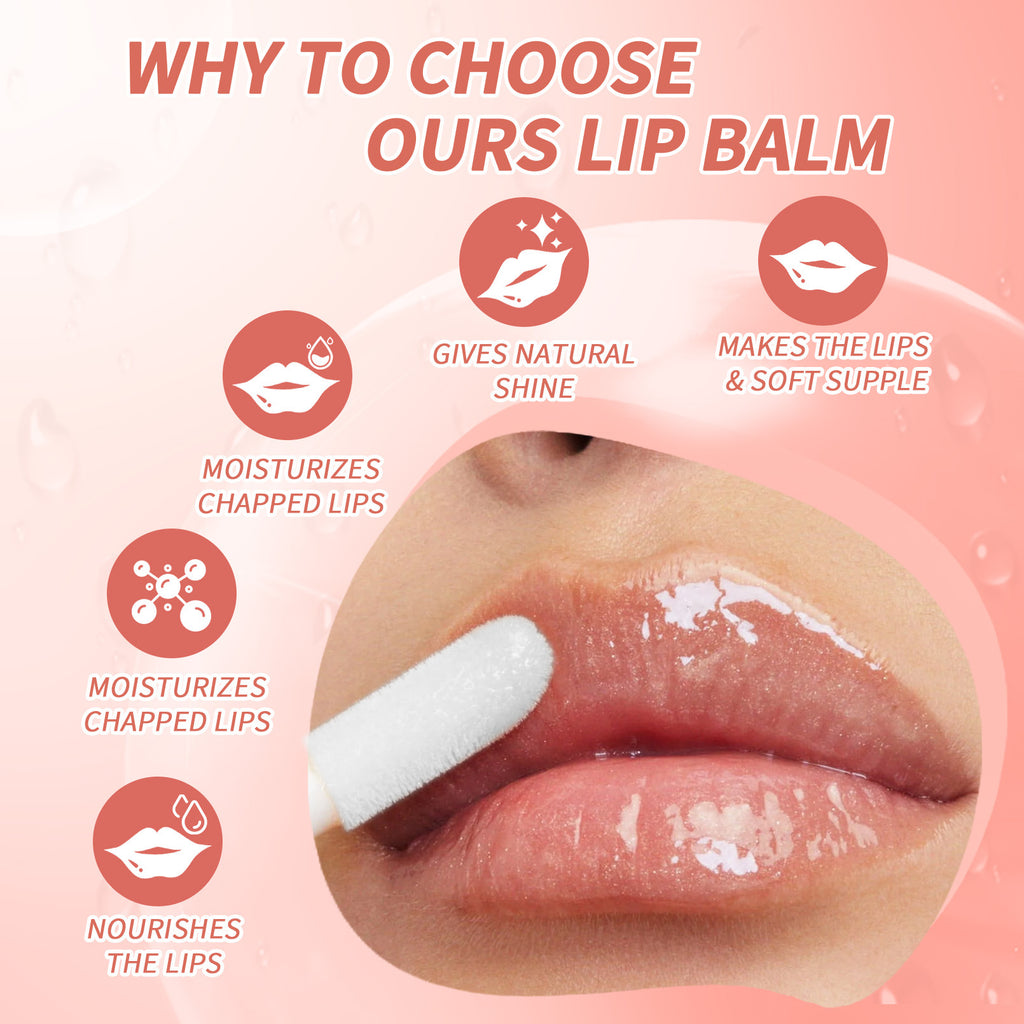 HelloKiss fruit lip balm natural moisturizing mirror lip oil fruit flavor moisturizing water gloss lip gloss foreign trade