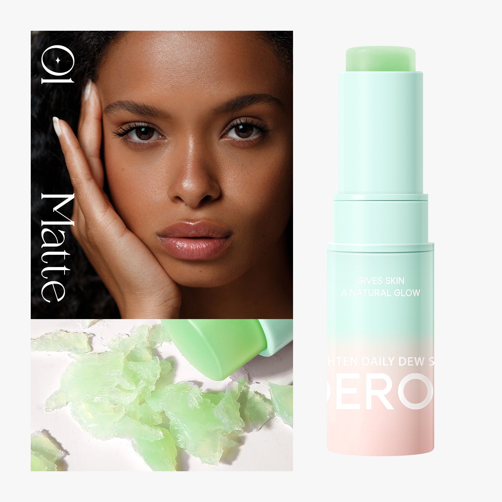 DEROL all-purpose mint moisturizing stick smears the whole body moisturizing facial skin eye lip pattern moisturizing stick