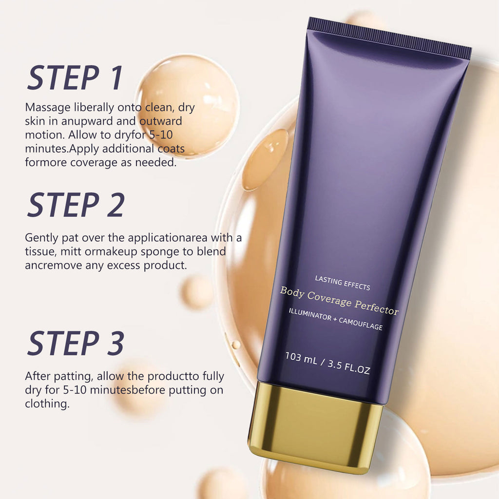 Cross-border body tattoo concealer liquid concealer moisturizing cream waterproof and sweatproof, covering tattoos, birthmarks, and scars for full coverage.