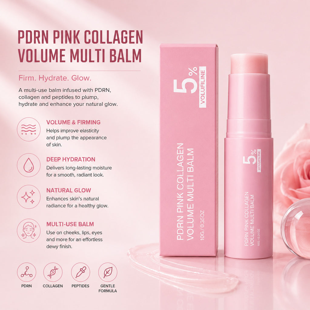 Cross-border best-selling rich and multi-effect moisturizing stick PDRN PINK COLLAGENVOLUME MULTI BALM