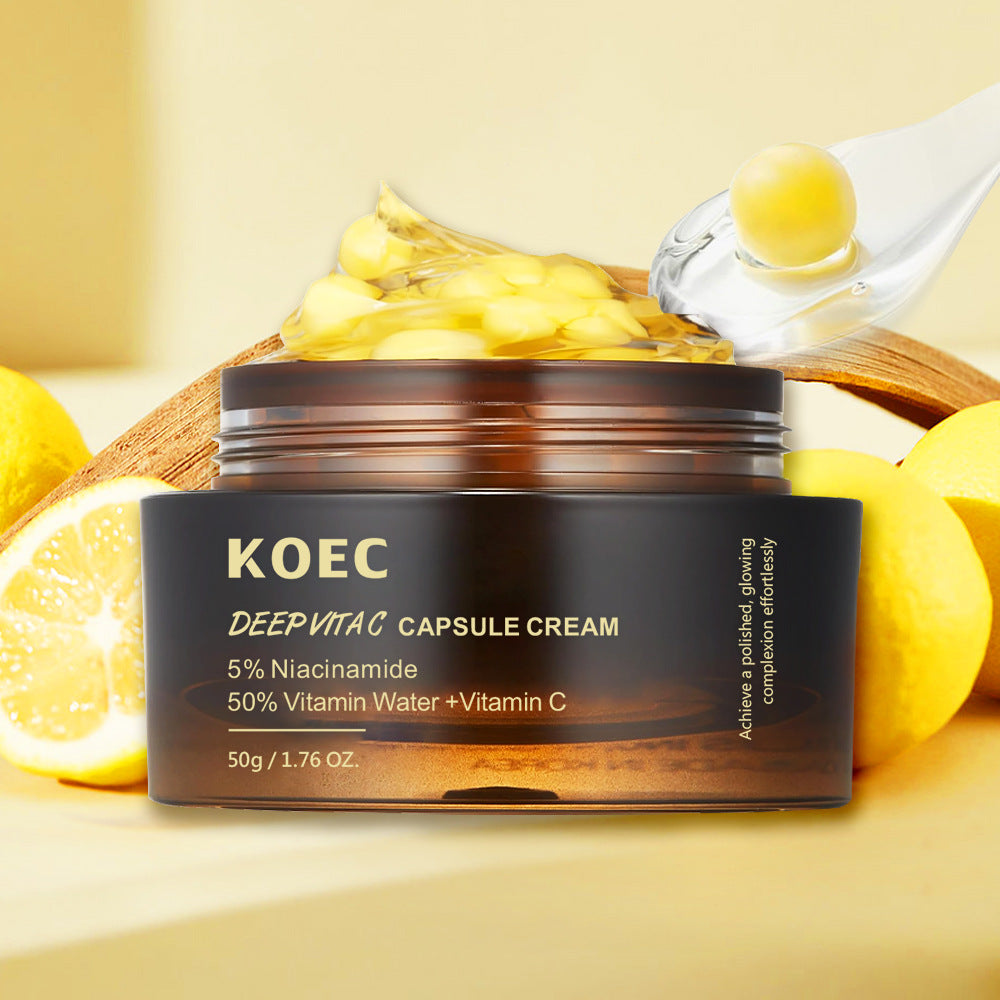 KOEC Deep VC Capsule Cream, a popular cross-border e-commerce product, is currently in stock.