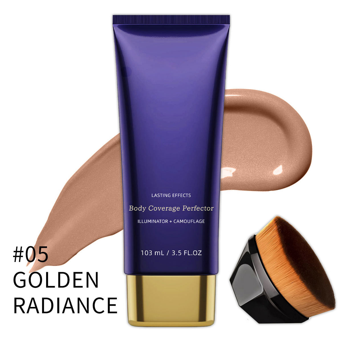 Cross-border body tattoo concealer liquid concealer moisturizing cream waterproof and sweatproof, covering tattoos, birthmarks, and scars for full coverage.
