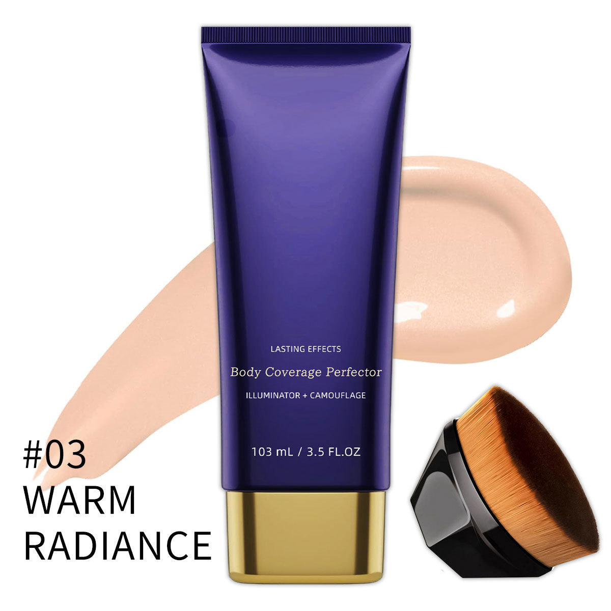 Cross-border body tattoo concealer liquid concealer moisturizing cream waterproof and sweatproof, covering tattoos, birthmarks, and scars for full coverage.