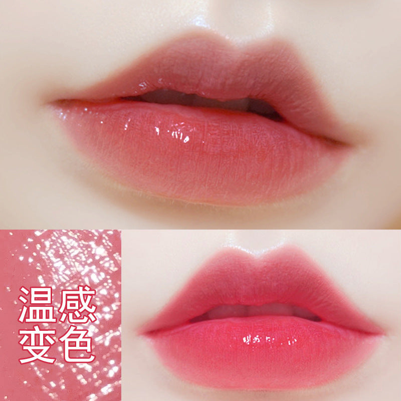 Explosive upgrade Pennyfin aloe vera color-changing lipstick rich moisturizing lasting moisturizing non-fading color-changing lipstick foreign trade