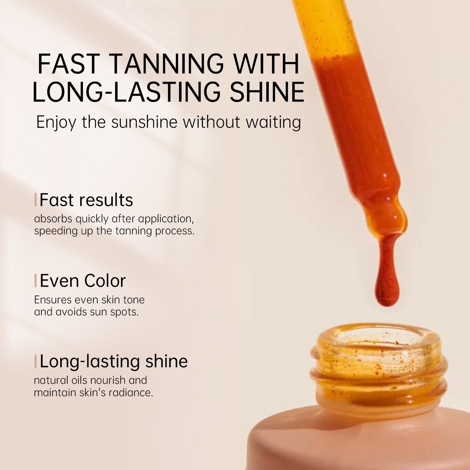 Cross-border hit Skin Drops Natural Tanning Drops Sunless Tanning Drops