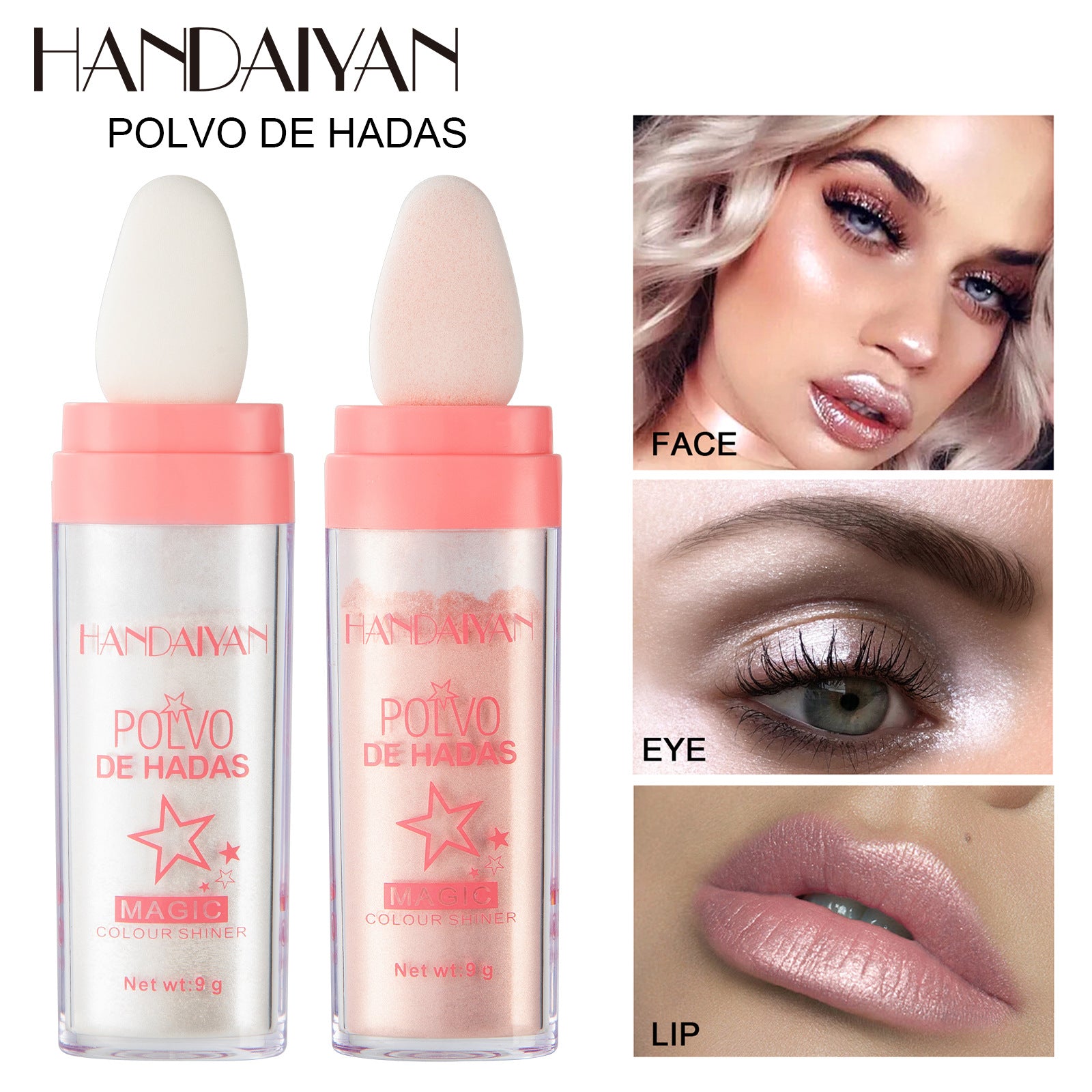 handaiyan Han Daiyan Fairy Highlighting Powder Body Highlighting Brightening Natural Three-dimensional Contouring Powder