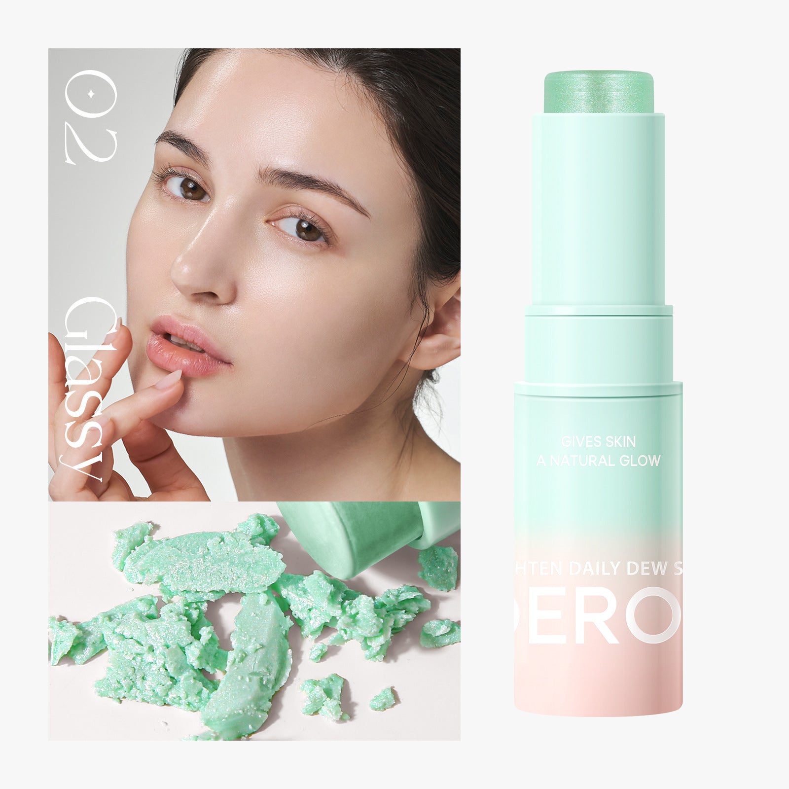 DEROL all-purpose mint moisturizing stick smears the whole body moisturizing facial skin eye lip pattern moisturizing stick