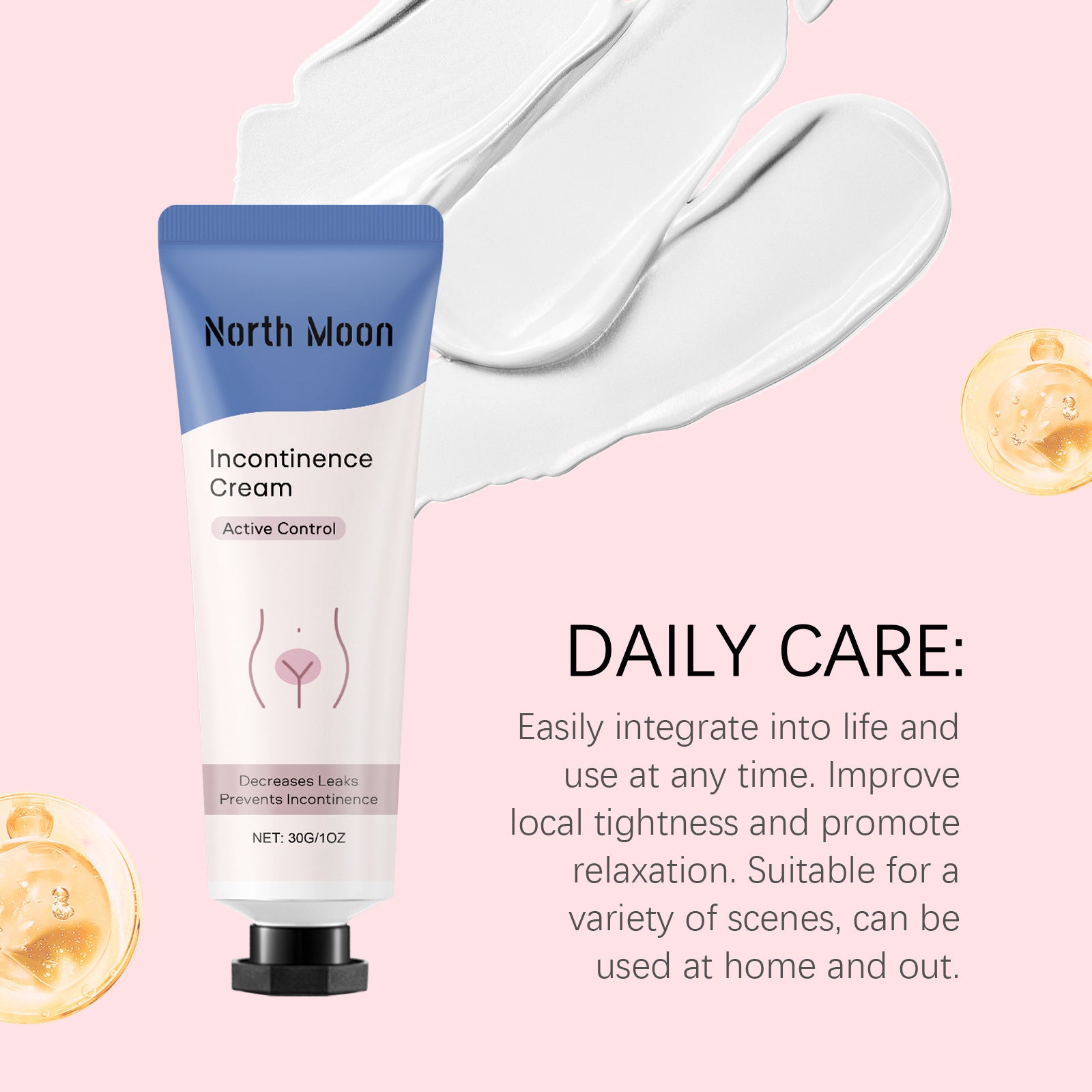 NORTH MOON Women's Body Cream Gentle ingredients to care for the skin and moisturize the body cream