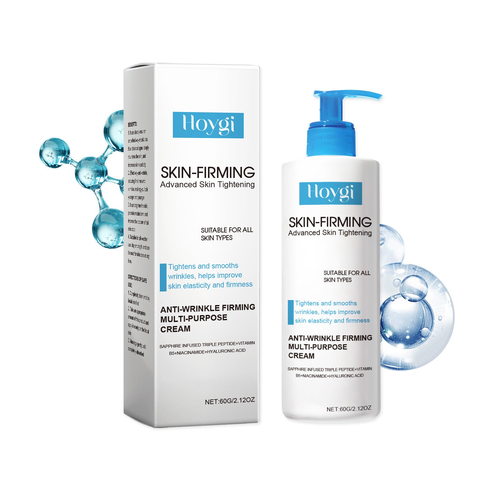 HOYGI Skin Essence Lotion: Brightens, smooths, firms, and moisturizes face and body lotion.