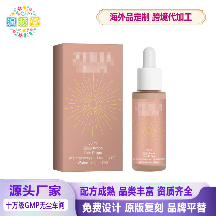 Cross-border hit Skin Drops Natural Tanning Drops Sunless Tanning Drops