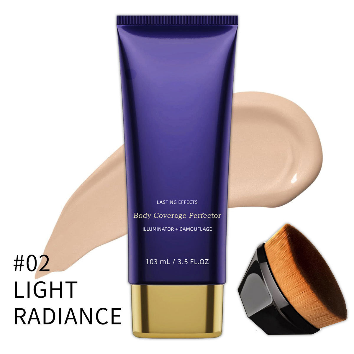 Cross-border body tattoo concealer liquid concealer moisturizing cream waterproof and sweatproof, covering tattoos, birthmarks, and scars for full coverage.