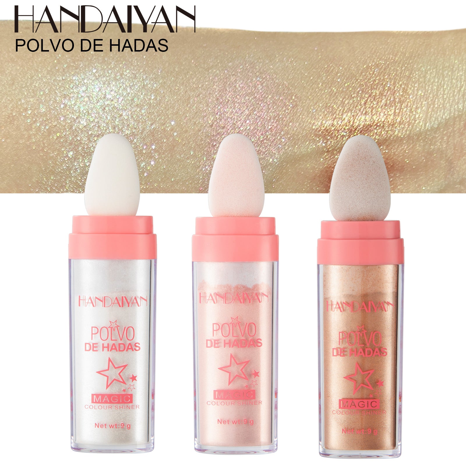 handaiyan Han Daiyan Fairy Highlighting Powder Body Highlighting Brightening Natural Three-dimensional Contouring Powder