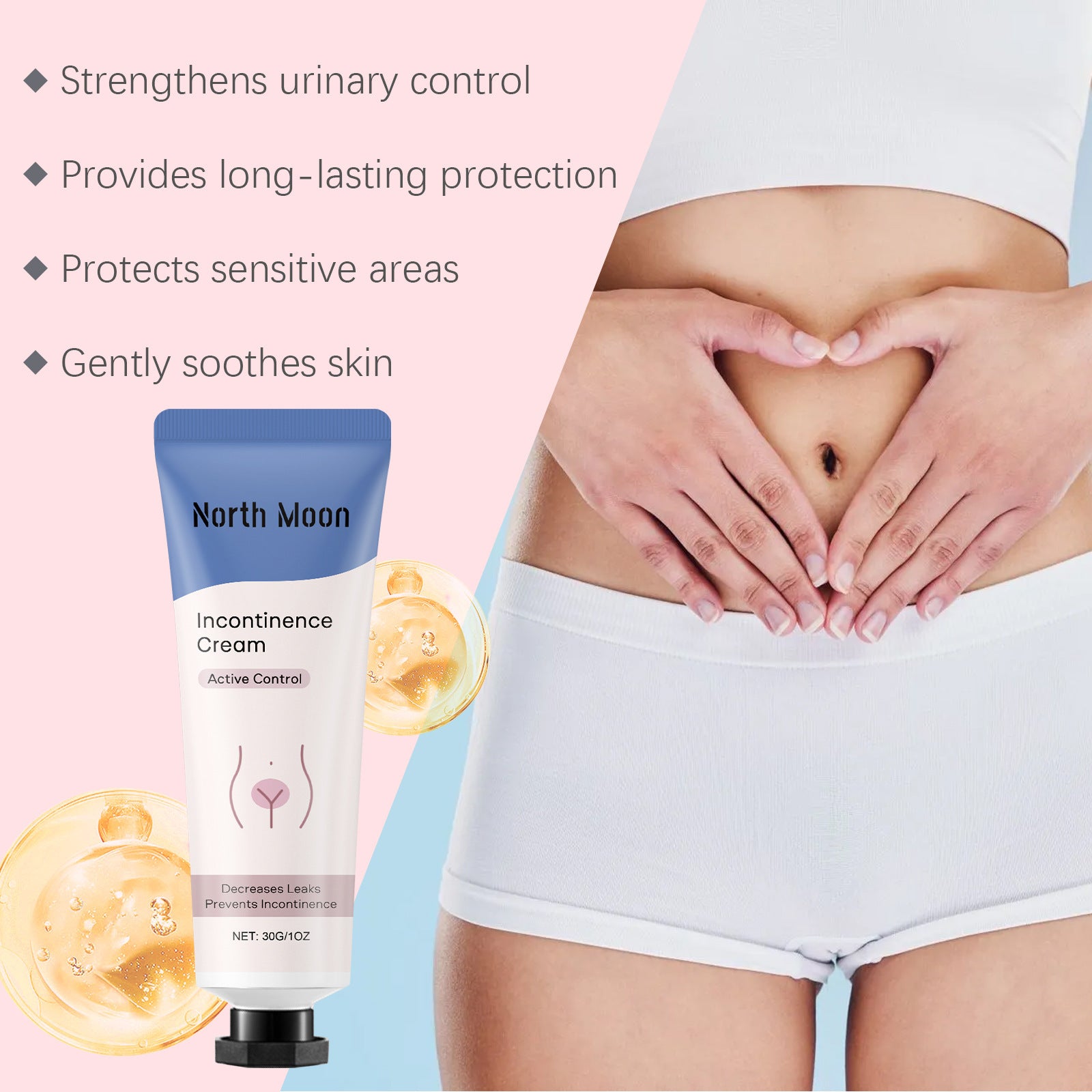 NORTH MOON Women's Body Cream Gentle ingredients to care for the skin and moisturize the body cream
